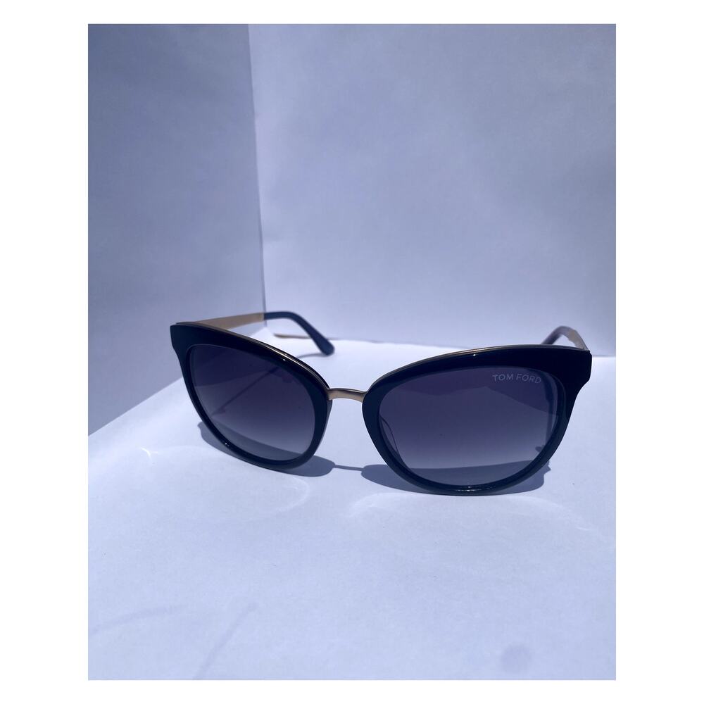 Tom Ford Black Gold & Multicolored Women's Sunglasses